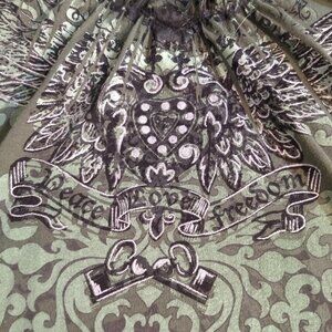 Women's - Peace Love Freedom - Shirt - 2X